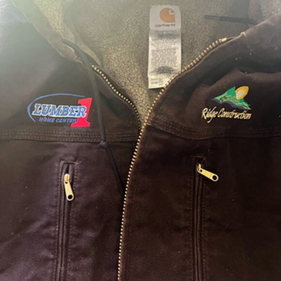 Branded Y2K Sandstone Jackson Coat Brown Sherpa Lined Carhartt Mens 4XL Tall EUC - Picture 2 of 13